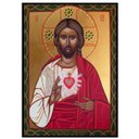 Ver imagem 1 de Quadro Jesus Cristo Ícone Bizantino 40x60cm