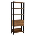 Ver imagem 2 de Estante Argo com 1 Porta e 5 Prateleiras Babus