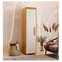 Ver imagem 4 de Multiuso Malta 1 Porta Fenix 100% Mdf Cinamomo Off White