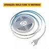 Fita de Led 10 Metros 120 Leds 220v Branco Quente 3000k Direto na Rede - 2