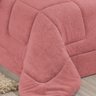 Coberdrom Robust King Manta Soft Sherpa Lã de Carneiro Pesado Grosso 1 Peça - Rosa - 3