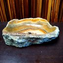 Ver imagem 1 de Cuba Pia Lavabo de Pedra Natural Exótica Calcita Mexicana