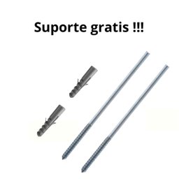 Prateleira Madeira Maciça de Parede Suporte Invisível 60x20:IPE - 3