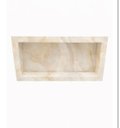 Ver imagem 1 de Nicho de Imbuir 80x40x10 Suporte para Shampoo Nicho Banheiro:beje Rajado