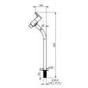 Ver imagem 2 de Torneira Bica Media P/ Lavatório 1/2- Cobre Kelly Metais