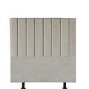 Ver imagem 2 de Cabeceira Estofada Carla 100cm Solteiro Para Cama Box Quarto Linho Bege - Gat Magazine