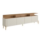 Ver imagem 2 de Rack Sala 4 Portas Lisas Mdf L220 X A65cm