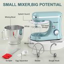Ver imagem 2 de Howork Stand Mixer 10 Velocidades, 6.5qt, 660w, Azul Celeste