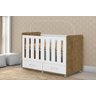Berço 3 em 1 Amendoa e Branco - 2
