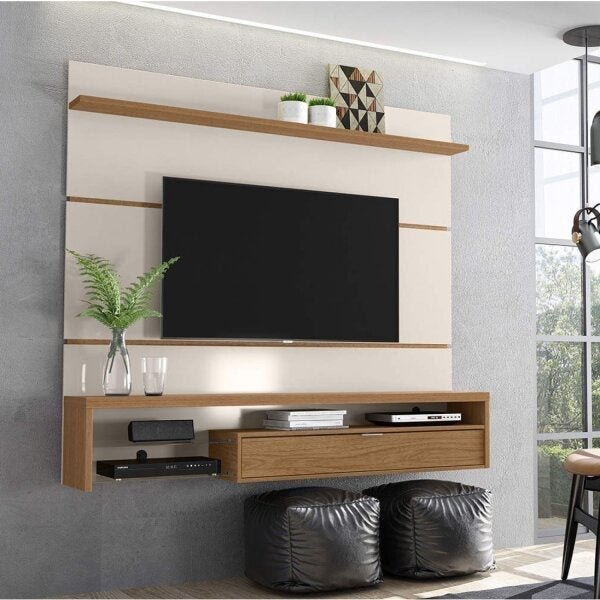 Painel Home para TV até 65 Polegadas 1 Porta Basculante Persa Colibri Móveis é boa?