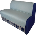 Ver imagem 1 de Capa manta sofá sala dourada turquesa jacquard 1,40x1,80