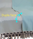 Ver imagem 2 de Capa manta sofá sala dourada turquesa jacquard 1,40x1,80