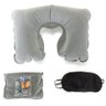 Almofada De Pescoço Inflavel + Tampão De Ouvido, Tapa Olhos - 3
