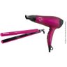 Kit Secador Cabelo Bivolt + Prancha Argan Shine Philco 127v - 1