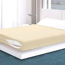 Ver imagem 1 de Capa para Colchão Casal com Zíper Doce Vida - Portallar Baunilha