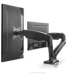 Suporte a Gas para 2 Monitores 13 a 27 Vesa 100x100 Sm-341b - 7