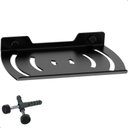 Ver imagem 3 de Porta Sabonete Parede Banheiro Saboneteira Preto F.zmt
