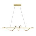 Ver imagem 1 de Lustre Pendente Taschibra Union Led Bivolt Dourado 3000k Luz Amarela 15051049