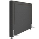 Ver imagem 2 de Cabeceira Cama Box Casal King 195cm P05 Berlim Cinza Escuro