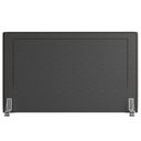 Ver imagem 3 de Cabeceira Cama Box Casal King 195cm P05 Berlim Cinza Escuro