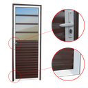Ver imagem 2 de Porta de Cozinha Alumínio 80 Esq L25 V.Refl.Mix Corten Brimak