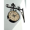 Ver imagem 2 de Relógio de Parede Vintage Dupla Face Estação de Trem Retro