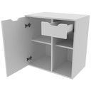 Ver imagem 4 de Conjunto Para Banheiro Gabinete Bn3605x02 Branco