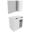 Ver imagem 1 de Conjunto Para Banheiro Gabinete Bn3605x02 Branco