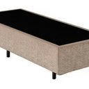 Ver imagem 3 de Cama Box Solteiro 88 Bege Suede - Santo Box
