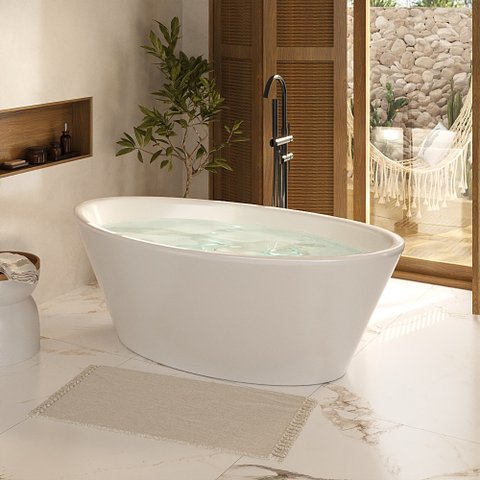 Banheira de Imersão Paradise 1,65 X 0,85 X 0,58 Altura