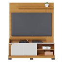Ver imagem 1 de Estante Home Theater Jurerê 1.5 Naturale Off White Matte - Colibri