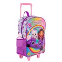 Ver imagem 4 de Mochila com Rodas Infantil a Casa Mágica da Gabby Rainbow - Sestini