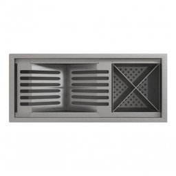 Escorredor Louça Aço Inoxidável Moderno Aço até 40l Luxo - 4