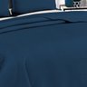 Cobre Leito Casal Roupa De Cama Colcha Kit 3 Peças - Azul-marinho - 5