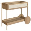 Ver imagem 1 de Carrinho Bar Porta Taças 110 Cm Pes Metal Oslo 28964 Hanover Artesano