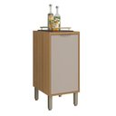 Ver imagem 2 de Balcão de Cozinha 40 Cm Colors 1 Porta 100% Mdf Freijó/níquel - Kits Paraná