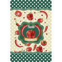 Ver imagem 2 de Pano de Copa Estampado Pimenta com 7 peças Lepper