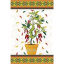 Ver mais imagens de Pano de Copa Estampado Pimenta com 7 peças Lepper