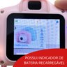 Câmera Fotográfica e Vídeo Digital Infantil Mini Criança Foto Rosa Importway Bw169rs - 5