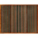 Ver imagem 2 de Tapete Veludo 1.50m Redondo Marbella Moderno Kilim Vitral-3 Rayza