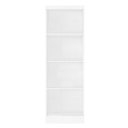 Ver imagem 4 de Armario Multiuso com Prateleiras 2 Portas New Banrô - Branco Tx