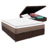 Cama Box Baú + Colchão Cashemire New King 193x203 King Star - 1