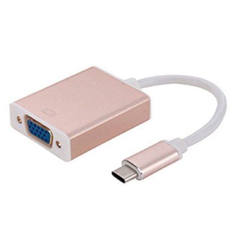 Cabo Adaptador Usb C 3.1 X Vga Fêmea Tblackrox