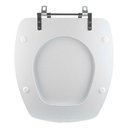 Ver imagem 3 de Tampa Vaso Sanitário Madeira Laqueada Thema Branco para Bacia Incepa