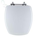 Ver imagem 1 de Tampa Vaso Sanitário Madeira Laqueada Thema Branco para Bacia Incepa