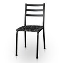 Ver imagem 1 de Cadeira para Mesa de Jantar Cozinha Assento Estofado Isa Floral