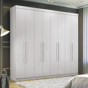 Guarda Roupa 8 Pt e 4 Gv Master New Santos Andirá Branco