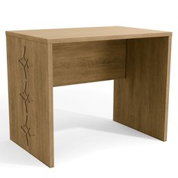 Mesa para Escritório Secretária 91cm Star K01 Freijó - Mpozenato - 1