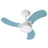 VENTILADOR DE TETO NEW LED COLORS AZUL VENTI DELTA + CONTROLE REMOTO BT-600 - 2