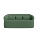 Ver imagem 2 de Conjunto Poltrona e Sofá Living Orgânico Duomo 1,30m Veludo Just Time